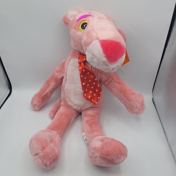 Kelly Toy PINK PANTHER 19" Cartoon Plush Stuffed Neck Tie W/ Tag 1999 - Picture 1 of 7